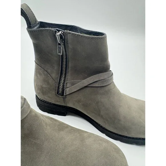 Ariat Witney Waterproof Boots Women's 8.5 B gray Manmade Leather Upper 10021532 - Picture 4 of 11